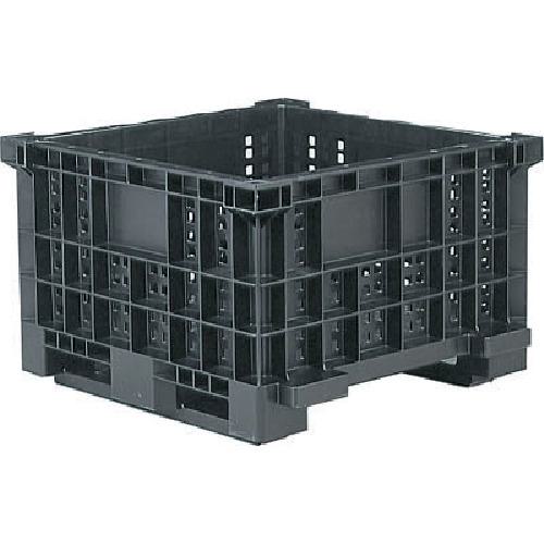 ■サンコー 大型部品用通い箱 220000 コンパレッター#200 黒〔品番:200〕【1472974:0】[送料別途見積り][法人・事業所限定][外直送][店頭受取不可] 60,016円