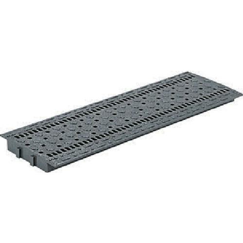 ■サンコー プラスチックグレーチングU#150(U字溝用) 805274 グレー 溝幅150mm〔品番:SK805274〕【1473004:0】[送料別途見積り][法人・事業所限定][外直送][店頭受取不可]