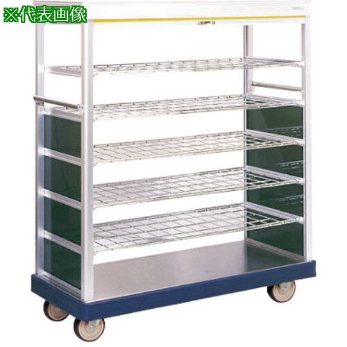 ■tanico 配膳車 W1180&times;D525&times;H1405 24膳収納〔品番:TH3824〕【1473092:0】[送料別途見積り][法人・事業所限定][直送][店頭受取不可]｜ホームセンターバロー　店