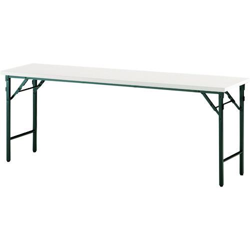 ■TOKIO 折りたたみテーブル 1500&times;450mm アイボリー アイボリー〔品番:TW1545TN〕【1474031:0】[送料別途見積り][法人・事業所限定][外直送][店頭受取不可]｜ホームセンターバロー　店