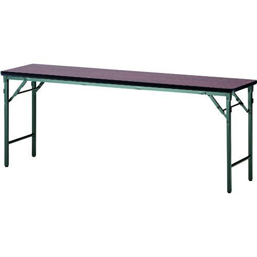 ■TOKIO 折りたたみテーブル 1200&times;750mm ローズ ローズ〔品番:TWS1275TN〕【1474060:0】[送料別途見積り][法人・事業所限定][外直送][店頭受取不可]｜ホームセンターバロー　店