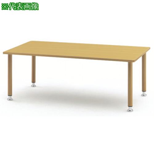 ■TOKIO ダイニングテーブル 塗装脚 1800X750 メープル〔品番:MYT1875TMP〕【1475581:0】[送料別途見積り][法人・事業所限定][外直送][店頭受取不可]