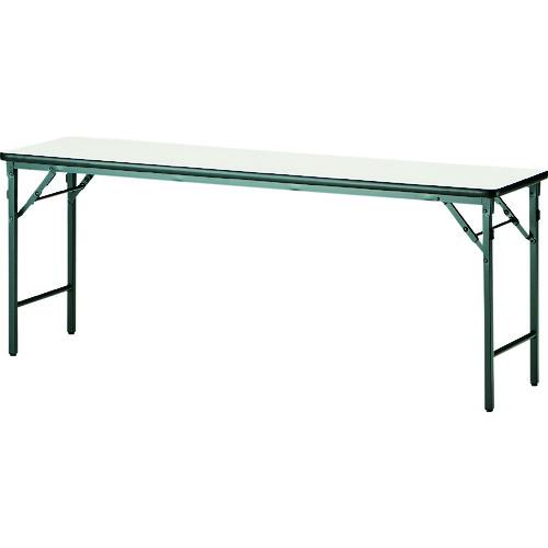 ■TOKIO 折りたたみテーブル 900&times;750mm アイボリー アイボリー〔品番:TWS0975TN〕【1475659:0】[送料別途見積り][法人・事業所限定][外直送][店頭受取不可]｜ホームセンターバロー　店