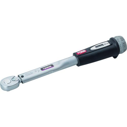 ■TONE プレセット形トルクレンチ(ダイレクトセットタイプ)差込6.35mm L222mm〔品番:T2MN6QL〕【1477482:0】[店頭受取不可]