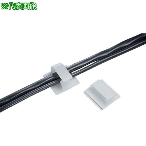 ■PANDUIT 固定具 コードクリップ ゴム系粘着テープ付き ナチュラル〔品番:BEC75AT〕【1480153:0】[店頭受取不可] 29,060円