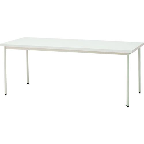 ■TOKIO ミーティングテーブル 1500X750mm ホワイト〔品番:TDT1575MWH〕【1480301:0】[送料別途見積り][法人・事業所限定][外直送][店頭受取不可]｜ホームセンターバロー　店