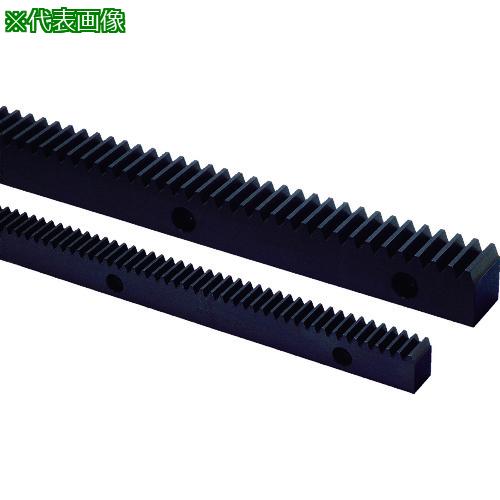 ■KHK 取付穴加工ラック SRFD5-1500 並歯〔品番:SRFD51500〕【1482420:0】[送料別途見積り][店頭受取不可]｜ホームセンターバロー　店