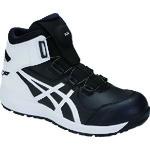 ■【在庫限り】ASICS ウィンジョブCP304 BOA ブラック&times;ホワイト 24.0cm〔品番:1271A030.00124.0〕【1487505:0】[店頭受取不可]｜ホームセンターバロー　店