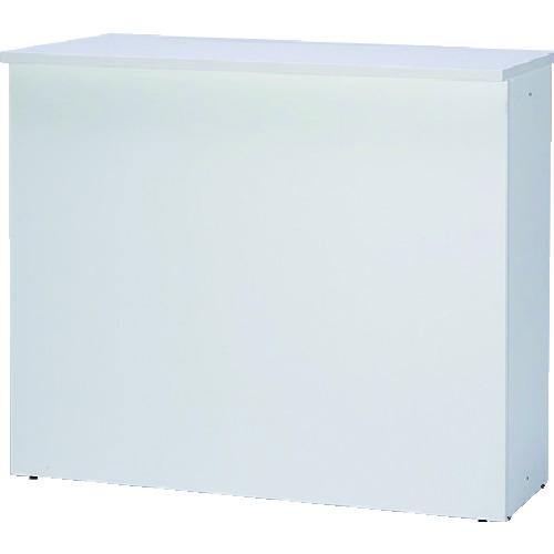 ■アールエフヤマカワ ハイカウンター W1200×D450 ホワイト〔品番:RFHC1200W〕【1491956:0】[法人・事業所限定][直送元][店頭受取不可]