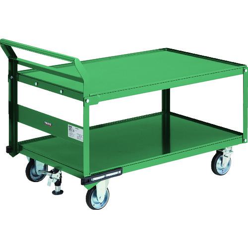 ■TRUSCO 鋼鉄製運搬車 1200X750 片袖2段型 プレス車 Lストッパー付〔品番:PH12SS〕【1495831:0】[法人・事業所限定][直送元][店頭受取不可]