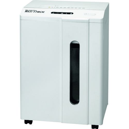 ■MS シュレッダー(パーソナル機)〔品番:MSR17MCM〕【1497497:0】[送料別途見積り][法人・事業所限定][直送][店頭受取不可]｜ホームセンターバロー　店