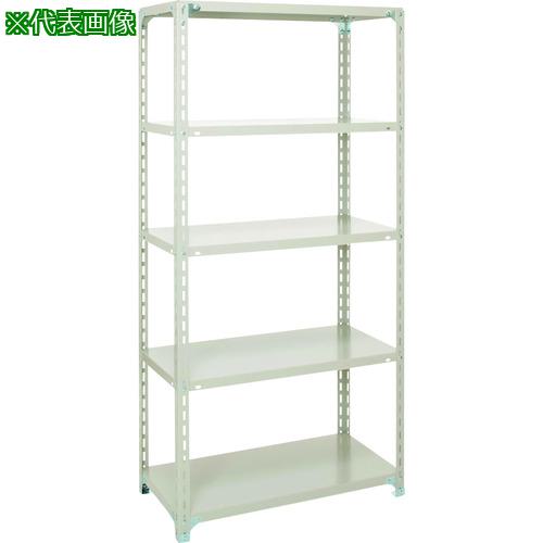 ■OS 軽量物品棚(120kgタイプ) 間口875&times;奥行600&times;高さ1800mm〔品番:A16335〕【1520405:0】[法人・事業所限定][外直送元][店頭受取不可]｜ホームセンターバロー　店