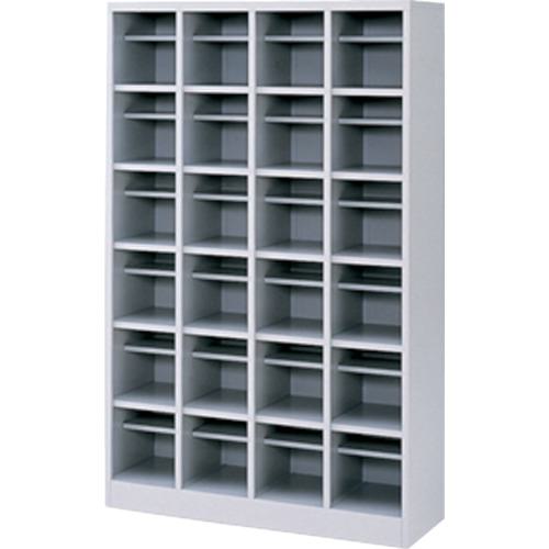 ■ITOKI シューズボックス24人用〔品番:HDK1046ATWE〕【1522379:0】[送料別途見積り][法人・事業所限定][外直送][店頭受取不可]