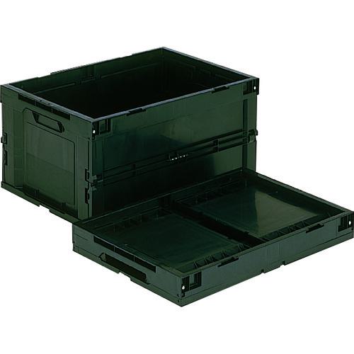 ■RISU 導電性コンテナ 108995 折りたたみコンテナーCB-S76A黒〔品番:CBES76ABK〕【1525017:0】[送料別途見積り][法人・事業所限定][外直送][店頭受取不可]