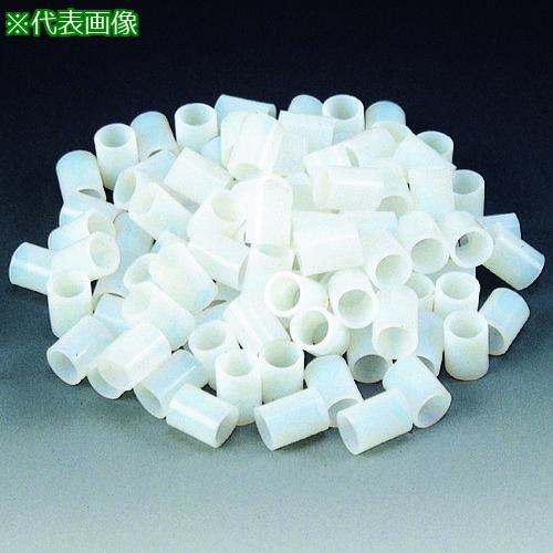 ■フロンケミカル フッ素樹脂(PTFE)ラッシリング 12×10 100個入り〔品番:NR1231005〕【1532888:0】[送料別途見積り][店頭受取不可]