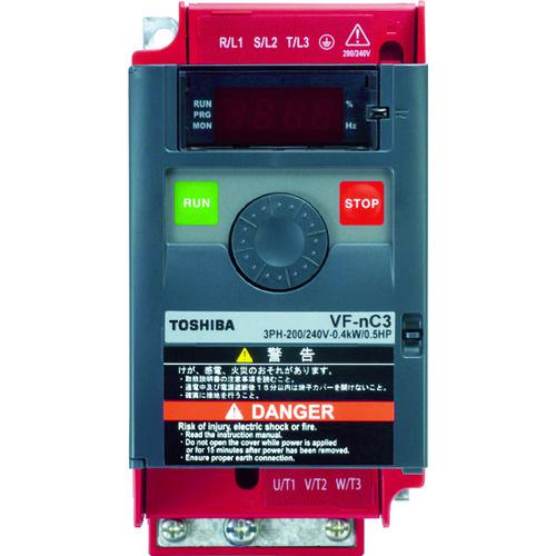 ■東芝 インバ-タnc3シリ-ズ〔品番:VFNC32004P〕【1538191:0】[送料別途見積り][法人・事業所限定][外直送][店頭受取不可]