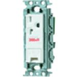 ■Panasonic コスモワイド15A・20Aアース付接地《10個入》〔品番:WTF19324WK〕【1578288×10:0】[送料別途見積り][掲外取寄][店頭受取不可]