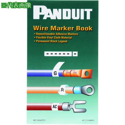 ■PANDUIT マーカーブック ポケットサイズ 耐油性 耐摩耗性 表示文字0~33A~C+~L1~L3T1~T3 10ページ/冊 PCMB-16《10袋入》〔品番:PCMB16〕【1578773×10:0】[送料別途見積り][法人・事業所限定][掲外取寄][店頭受取不可]