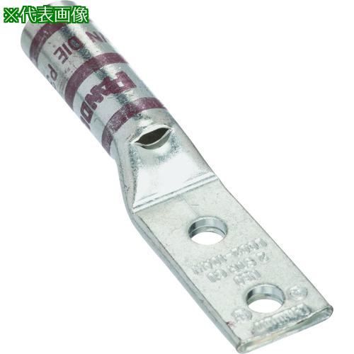 ■PANDUIT 銅製圧縮端子 2穴 電線サイズ AWG2 取付穴サイズ 69mm 取付穴間隔 254mm LCC2-14DW-Q〔品番:LCC214DWQ〕【1578903:0】[送料別途見積り][法人・事業所限定][掲外取寄][店頭受取不可]｜ホームセンターバロー　店