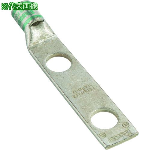 ■PANDUIT 銅製圧縮端子 2穴 電線サイズ AWG1 取付穴サイズ 9.5mm 取付穴間隔 25.4mm LCDX1-38D-X《2袋入》〔品番:LCDX138DX〕【1588422×2:0】[送料別途見積り][掲外取寄][店頭受取不可]