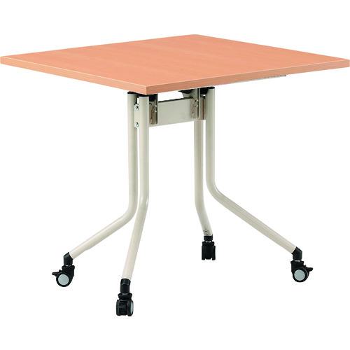 ■TOKIO 天板跳ね上げ式 ホールディングテーブル FRC-7575 ナチュラル〔品番:FRC7575NA〕【1590718:0】[送料別途見積り][法人・事業所限定][外直送][店頭受取不可]｜ホームセンターバロー　店