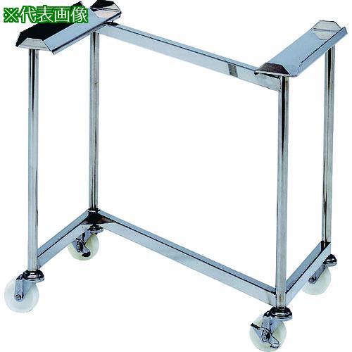■テックサス ニューZ型キャリー(スチール75φナイロン車2J2JS) 585&times;380&times;600〔品番:NZ10E600H〕【1591068:0】[送料別途見積り][法人・事業所限定][直送][店頭受取不可]｜ホームセンターバロー　店