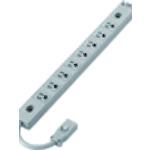 ■Panasonic 情報ラック用連結電源コンセント増設部〔品番:WCH6408〕【1595699:0】[送料別途見積り][掲外取寄][店頭受取不可]