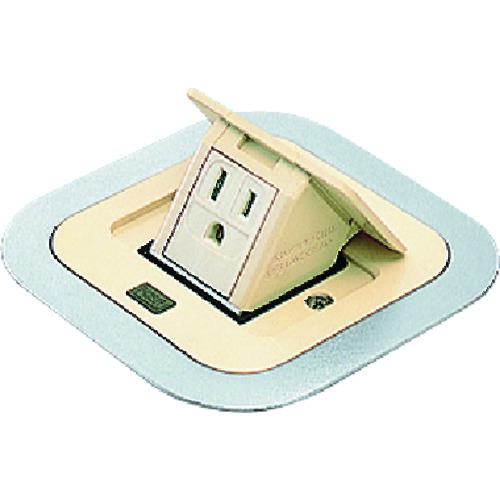 ■Panasonic F型アップコン角ビル用アース付アイボリー〔品番:DU1302WT〕【1597324:0】[送料別途見積り][掲外取寄][店頭受取不可]