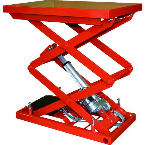 ■TRUSCO テーブルリフト100kg(電動Bねじ式200V)500×650mm〔品番:HDLW1056R22〕【1605411:0】[送料別途見積り][法人・事業所限定][直送][店頭受取不可]