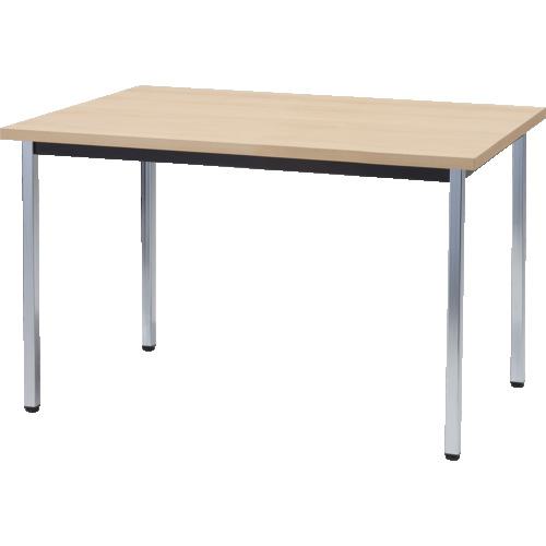 ■TRUSCO 抗ウイルステーブル チーク 1200×750〔品番:TUVT1275T〕【1609758:0】[送料別途見積り][法人・事業所限定][直送][店頭受取不可]