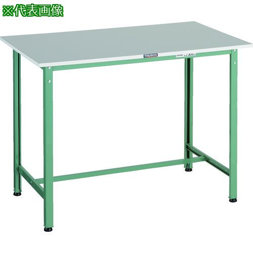 ■TRUSCO 軽荷重立作業台(300kg)HAE2型 RoHS2対応天板 1200X900XH900 グリーン色〔品番:HRAE21209〕【1611268:0】[法人・事業所限定][直送元][店頭受取不可]｜ホームセンターバロー　店