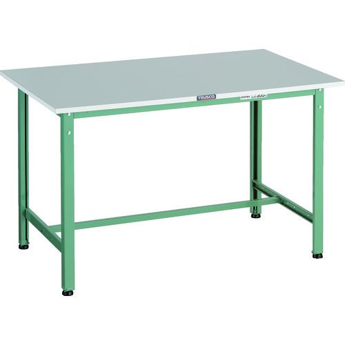 ■TRUSCO 軽荷重作業台(300kg)RAE2型 RoHS2対応天板 1200X750XH740 グリーン色〔品番:RAE21200〕【1611301:0】[法人・事業所限定][直送元][店頭受取不可]