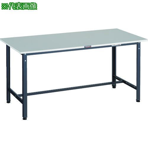 ■TRUSCO 軽荷重作業台(300kg)RAE2型 RoHS2対応天板 1500X600XH740 ダークグレー色〔品番:RAE21560DG〕【1611317:0】[法人・事業所限定][直送元][店頭受取不可]｜ホームセンターバロー　店