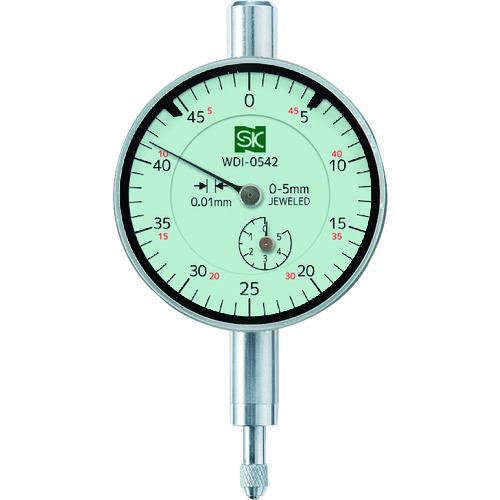 ■SK 小形ダイヤルゲージ 測定範囲5mm〔品番:WDI0542〕【1614959:0】[店頭受取不可]