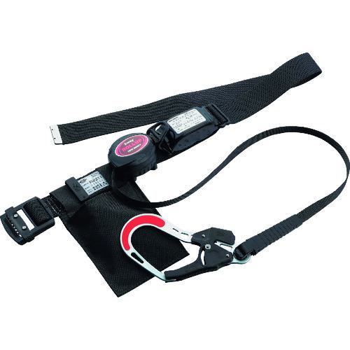 ■トーヨーセーフティ 墜落制止用器具 胴ベルト型 巻取式(ロック装置付き)〔品番:NO.RU211〕【1615942:0】[店頭受取不可]