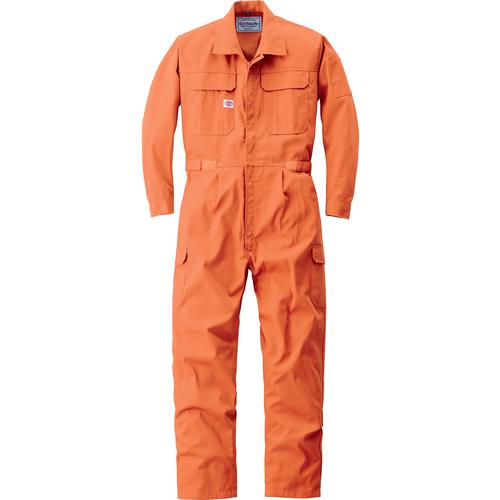 ■AUTO-BI AW(秋冬)モデル 長袖つなぎ服2350-003オレンジ-4L〔品番:23500034L〕【1620621:0】[送料別途見積り][掲外取寄][店頭受取不可]｜ホームセンターバロー　店
