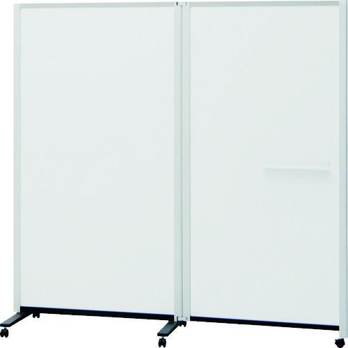 ■PLUS 428-193)2連衝立PWJ-1818DSK (〔品番:PWJ1818DSK〕【1621027:0】[送料別途見積り][法人・事業所限定][外直送][店頭受取不可]｜ホームセンターバロー　店