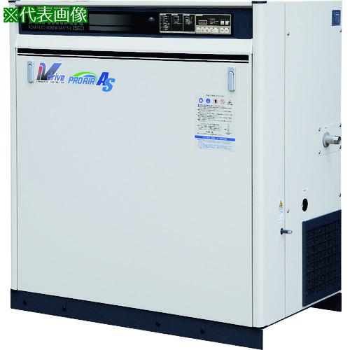 ■AIRMAN スクリューコンプレッサ ドライヤ付 15KW〔品番:SAS15VDE〕【1621683:0】[送料別途見積り][法人・事業所限定][外直送][店頭受取不可]
