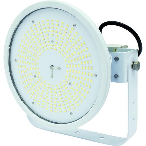 ■NICHIDO ハイスペックハイディスク150W 電源装置一体型 昼白色 アーム式投光器型 ワイド〔品番:L150V2DHW50KN〕【1622031:0】[店頭受取不可]