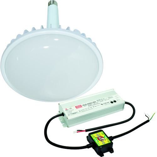 ■NICHIDO ハイスペックハイディスク300W 電源装置外付け型 昼白色 口金式 乳白ワイド〔品番:L300V2E39HMW50KN〕【1622073:0】[法人・事業所限定][直送元][店頭受取不可]