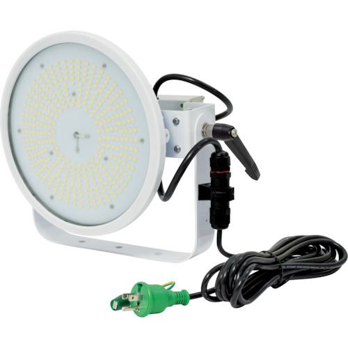 ■NICHIDO ハイスペックハイディスク100W 電源装置一体型 昼白色 アーム式投光器型 ワイド〔品番:L100V2DHW50KN〕【1622092:0】[店頭受取不可] 44,330円