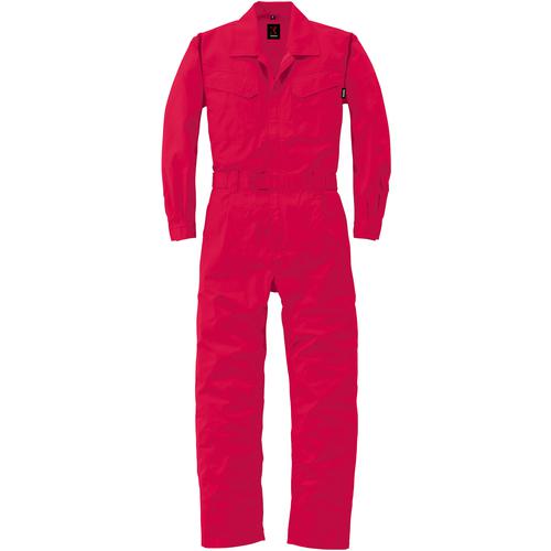 ■カンサイ AW(秋冬)モデル つなぎ服206-005レッド-L〔品番:206005L〕【1622121:0】[送料別途見積り][掲外取寄][店頭受取不可]｜ホームセンターバロー　店