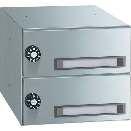 ■DAIKEN ポステック CSP-205B型(静音ダイヤル錠・防滴仕様) 2戸用ユニット〔品番:CSP205B2D〕【1623732:0】[送料別途見積り][法人・事業所限定][外直送][店頭受取不可]｜ホームセンターバロー　店