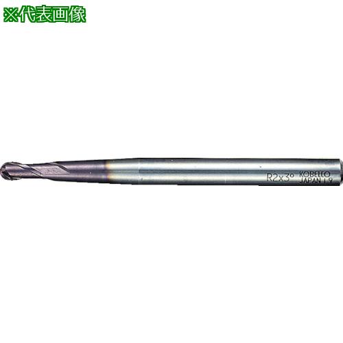 ■【在庫限り】三菱K 2枚刃ミラクルテーパネック 超硬ボールエンドミル12mm〔品番:VCXBR0600T0130〕【1625055:0】[店頭受取不可]