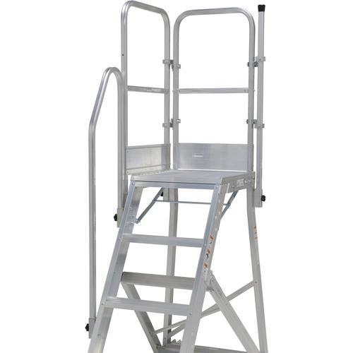 ■PiCa DWR用階段片手すり天板二方〔品番:DWRTE7BB〕【1627398:0】[送料別途見積り][法人・事業所限定][外直送][店頭受取不可]｜ホームセンターバロー　店 34,034円