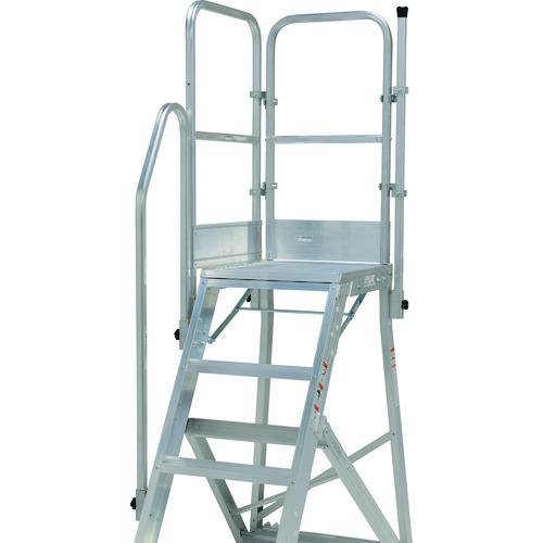 ■PiCa DWR用階段片手すり天板二方〔品番:DWRTE7AB〕【1630144:0】[送料別途見積り][法人・事業所限定][外直送][店頭受取不可]