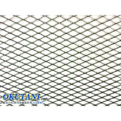 ■OKUTANI ステンレスエキスパンドメタル 0.8T×SW7/LW14 1000X2000〔品番:EXSUST0.8SW7LW141000X2000〕【1639808:0】[送料別途見積り][法人・事業所限定][外直送][店頭受取不可]