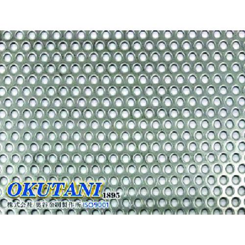 ■OKUTANI ステンレスパンチングメタル 2.0TXD3XP5 1000X2000〔品番:PMSUST2.0D3P51000X2000〕【1639818:0】[送料別途見積り][法人・事業所限定][外直送][店頭受取不可]｜ホームセンターバロー　店