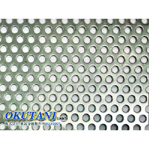 ■OKUTANI ステンレスパンチングメタル 3.0TXD5XP8 1000X2000〔品番:PMSUST3.0D5P81000X2000〕【1639824:0】[送料別途見積り][法人・事業所限定][外直送][店頭受取不可]