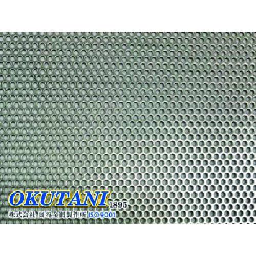 ■OKUTANI ステンレスパンチングメタル 1.0TXD2XP3 1000X2000〔品番:PMSUST1.0D2P31000X2000〕【1639829:0】[送料別途見積り][法人・事業所限定][外直送][店頭受取不可]